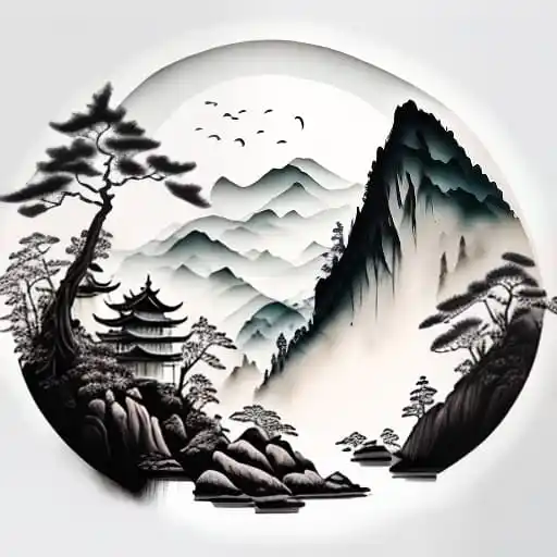 chineseInkpainting